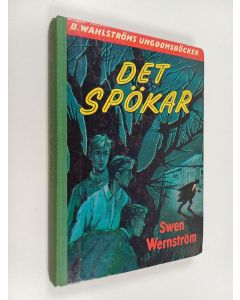 Kirjailijan Sven Wernström käytetty kirja Det spökar