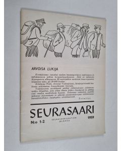 käytetty teos Seurasaari 1-2/1959 : Seurasaarisäätiön julkaisu