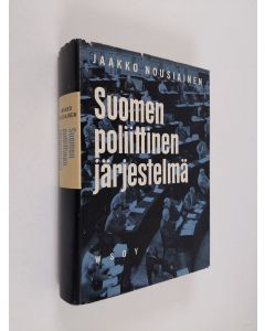 Kirjailijan Jaakko Nousiainen käytetty kirja Suomen poliittinen järjestelmä