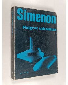Kirjailijan Georges Simenon käytetty kirja Maigret uskoutuu