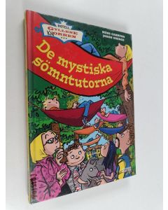 Kirjailijan Måns Gahrton käytetty kirja De mystiska sömntutorna