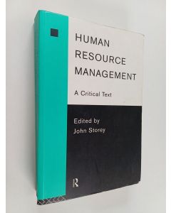 käytetty kirja Human resource management : a critical text
