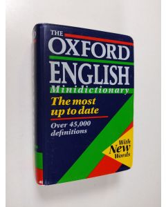 käytetty kirja The Oxford English minidictionary