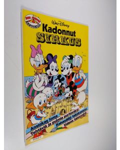 Kirjailijan Walt Disney käytetty kirja Kadonnut sirkus