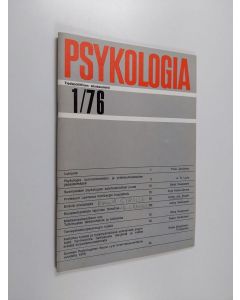 käytetty teos Psykologia 1/76