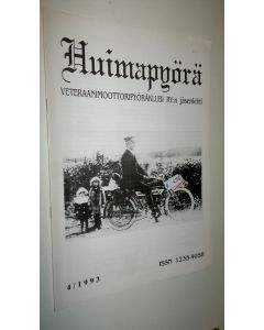 käytetty kirja Huimapyörä 4/1993: Veteraanimoottoripyöräklubi ry:n jäsenlehti