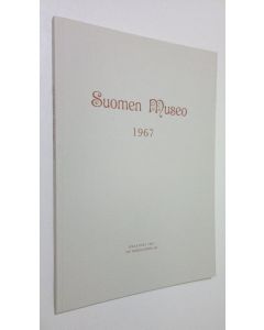 käytetty kirja Suomen museo 1967
