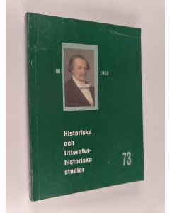 Kirjailijan John Strömberg käytetty kirja Historiska och litteraturhistoriska studier 72