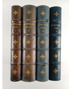 käytetty teos Olympialaiskisat ennen ja Pariisissa 1924 osat 1-3 ja 5