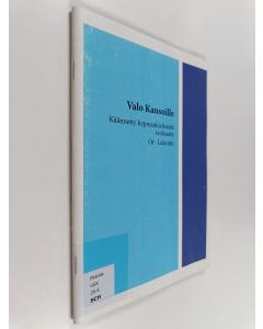 Kirjailijan Rabbi Joel Schwartz käytetty teos Valo Kansoille