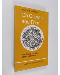Kirjailijan D'Arcy Wentworth Thompson käytetty kirja On Growth and Form