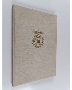 Kirjailijan Jaakko Bergqvist käytetty kirja Korpivaara oy 1917-1967