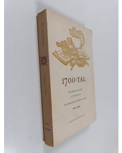 Kirjailijan Magnus von Platen käytetty kirja 1700-tal : studier i svensk litteratur 1