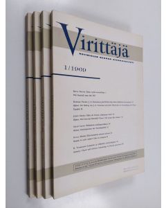 käytetty kirja Virittäjä vuosikerta 1969 (nrot 1-4)