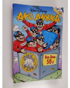 Kirjailijan Walt Disney käytetty kirja Aku Ankka neljännesvuosikerta 2/2001