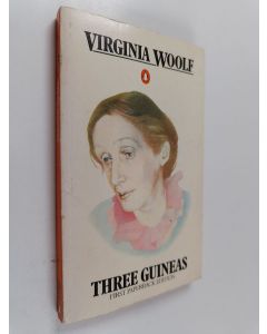 Kirjailijan Virginia Woolf käytetty kirja Three Guineas