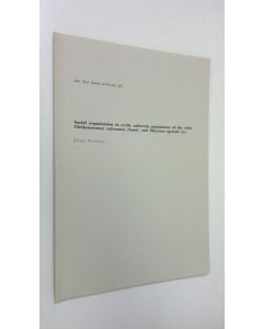 Kirjailijan Jussi Viitala käytetty kirja Social organization in cyclic subarctic populations of the voles Clethrionomys rufocanus (Sund.) and Microtus agrestis (L.)