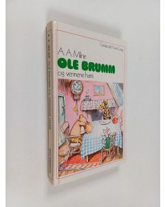Kirjailijan A. A. Milne käytetty kirja Ole Brumm og vennene hans