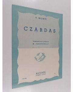 Kirjailijan V. Monti käytetty teos Czardas