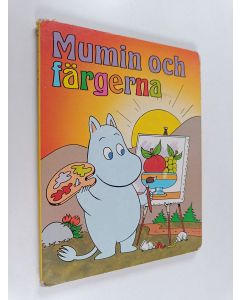 Kirjailijan Heidi Bruhn käytetty kirja Mumin och färgerna