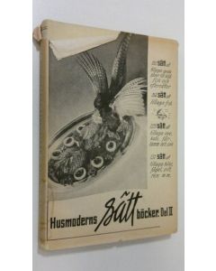 Kirjailijan Husmodern käytetty kirja Husmoderns sättbok II