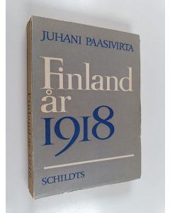 Kirjailijan Juhani Paasivirta käytetty kirja Finland år 1918 och relationerna till utlandet