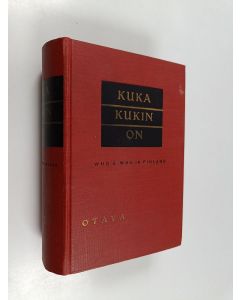 käytetty kirja Kuka kukin on 1960