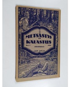käytetty kirja Metsästys ja kalastus 7/1929