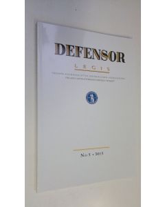 käytetty kirja Defensor legis n:o 5/2015