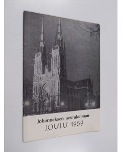käytetty teos Johanneksen seurakunnan joulu 1959