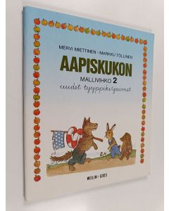 Kirjailijan Mervi Miettinen käytetty teos Aapiskukon mallivihko 2 : uudet tyyppikirjaimet