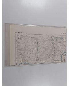 käytetty teos Topografinen kartta 1:20 000, N:o 4712 08 : Ruuvaoja