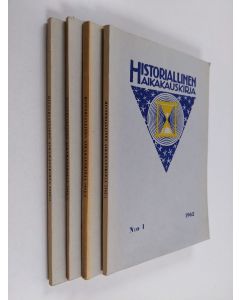 käytetty kirja Historiallinen aikakauskirja vuosikerta 1962 (nrot: 1-4)