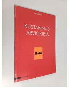 Kirjailijan Sakari Pulakka käytetty kirja Kustannusarviokirja