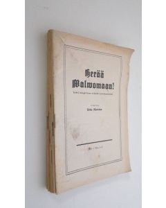 Kirjailijan Urho Muroma käytetty teos Herää valvomaan 1949 vuosikerta