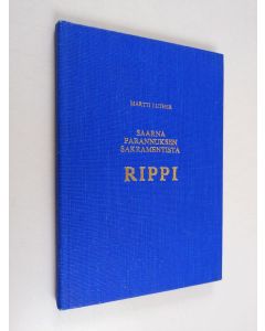 Kirjailijan Martti Luther käytetty kirja Saarna parannuksen sakramentista
