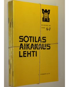 käytetty teos Sotilasaikakauslehti 6-12/1976 : Upseeriliiton julkaisu