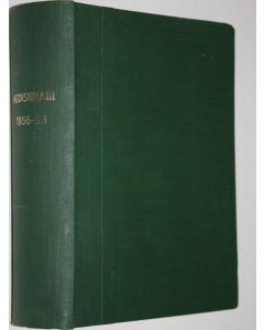 käytetty kirja Medisiinari 1956-59 (vuosikerrat) : Lääketieteenkandidaattiseuran julkaisu