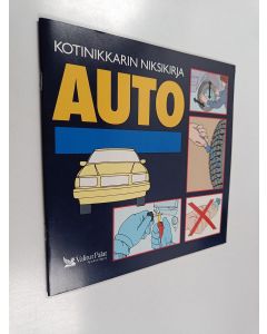 Kirjailijan Rauno Jolkkonen käytetty teos Kotinikkarin niksikirja : auto