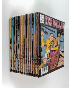 käytetty kirja Tex Willer vuosikerta 1994 (puuttuu nro 1)