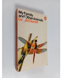Kirjailijan Gerard Durrell käytetty kirja My family and other animals