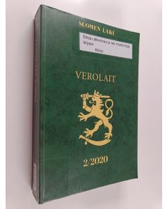 käytetty kirja Verolait 2/2020
