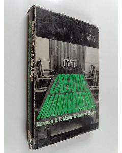 Kirjailijan Norman Raymond Frederick Maier & John J. Hayes käytetty kirja Creative management