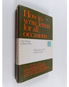 Kirjailijan Alexander L. Sheff & Edna Ingalls käytetty kirja How to Write Letters for All Occasions