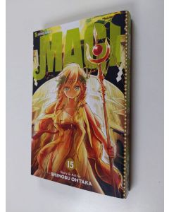 Kirjailijan Shinobu Ohtaka käytetty kirja Magi : the labyrinth of magic 15 (ERINOMAINEN)