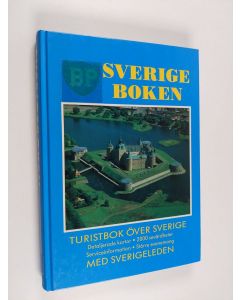 Kirjailijan Lasse Brynolf käytetty kirja Sverigeboken