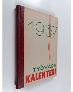 käytetty kirja Työväen kalenteri