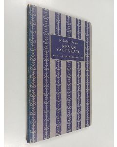 Kirjailijan Nikolai Gogol käytetty kirja Nevan valtakatu