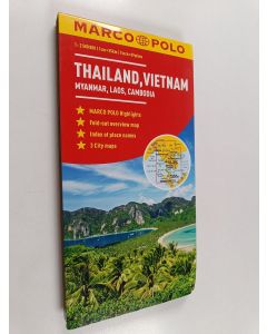 käytetty teos Marco Polo Thailand, Vietnam, Myanmar, Laos, Cambodia - 1 : 2500 000