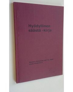 Kirjailijan Seppo Rekonen käytetty kirja Hyödyllinen säästö -kirja (UUSI)